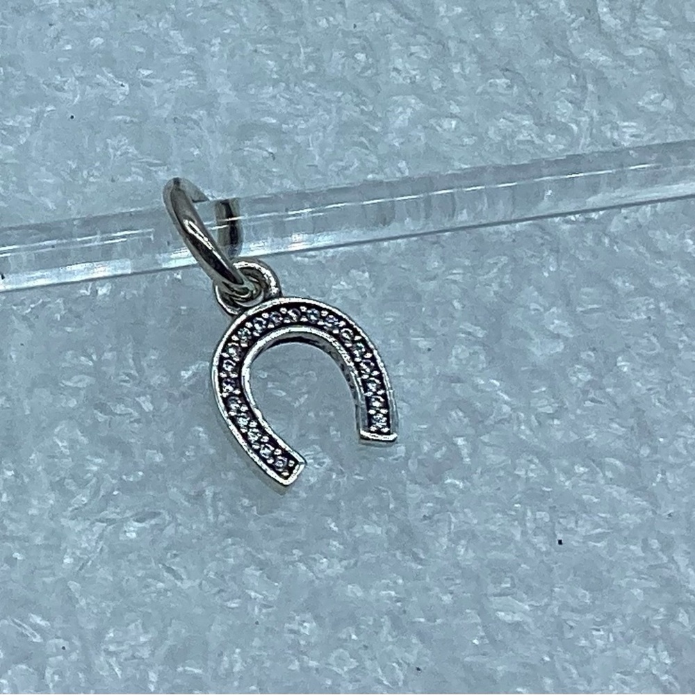 Pandora, “ Symbol of Luck” Dangle Pendant Charm S925Ale 791306CZ A65-7